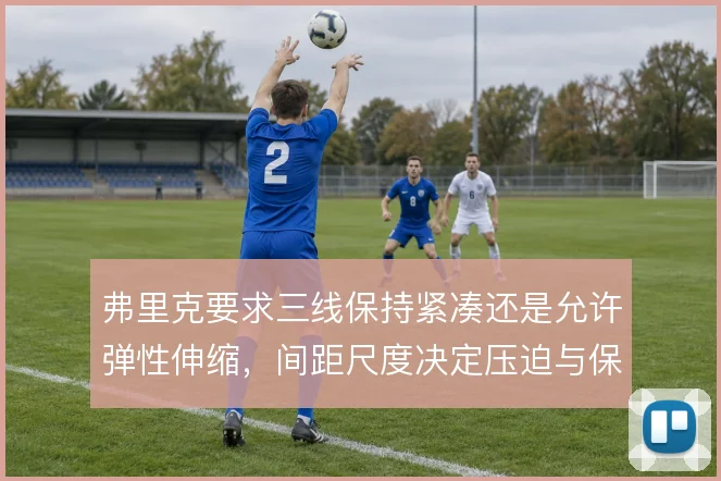 弗里克要求三线保持紧凑还是允许弹性伸缩，间距尺度决定压迫与保护